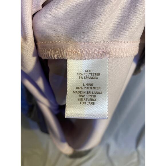 Silver House of CB Dress Shiny Draped Women’s 16 - Picture 5 of 7